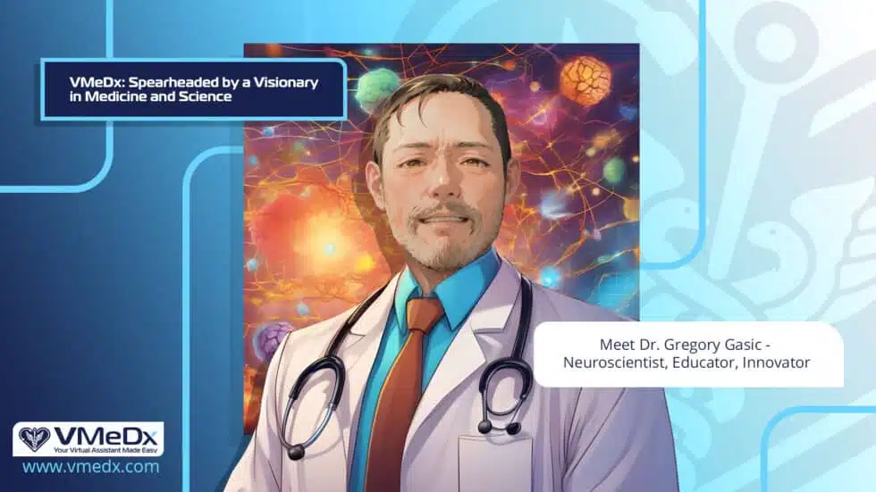 dr gregory gasic founder and author of vmedx
