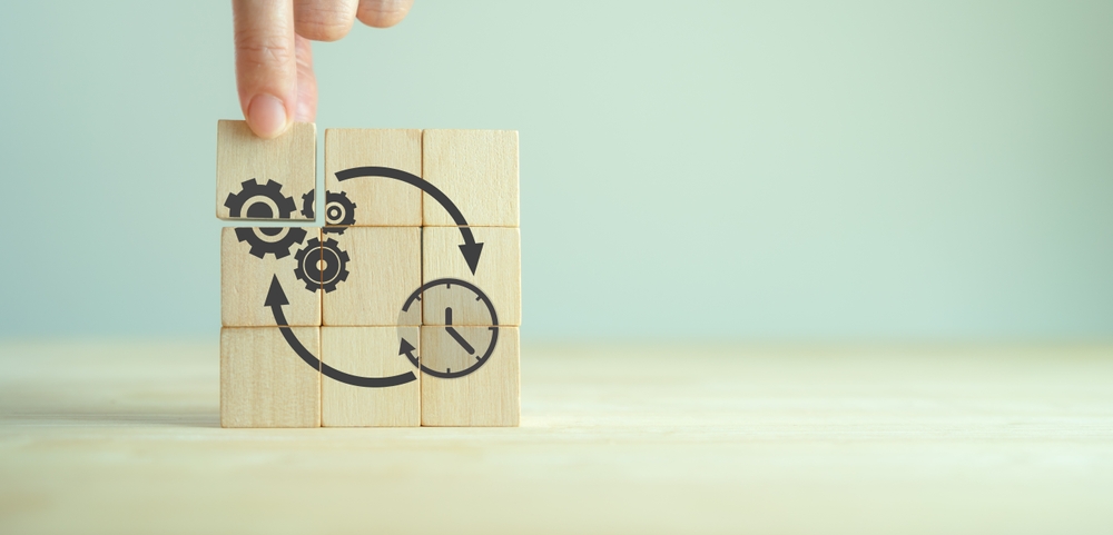 Effective time management concept. Self-discipline, organization, and prioritizing tasks. Proper time management, achieve more in less time.