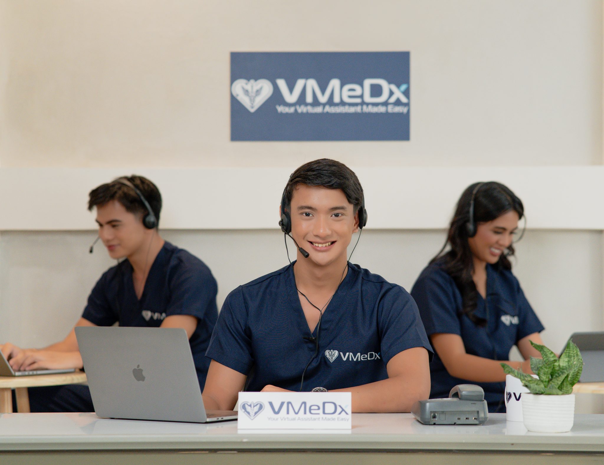 medical practice virtual assistant services of VMeDx.