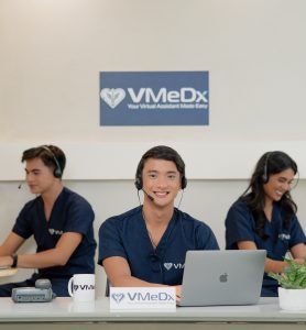 a group of medical assistants from vmedx, winter preparation receptionist