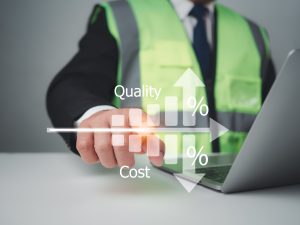 Cost and quality control, Construction planning, Structural calculation, Construction cost planning, Architect or engineer working with quality control and cost reduction, Cost calculation, offshore medical customer service
