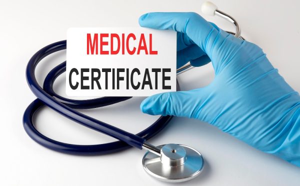 Certificate of Certified Medical Administrative Assistant.